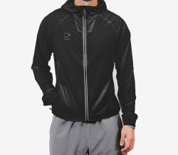 Машка водоотпорна јакна за трчање