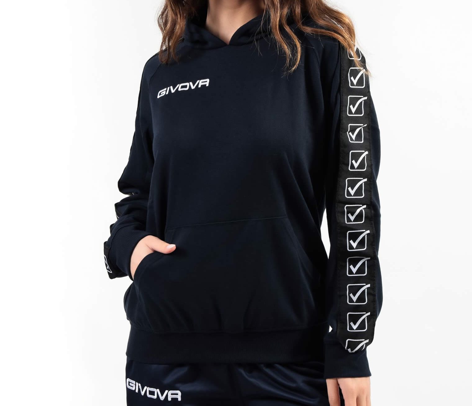 Дуксер со капа GIVOVA син